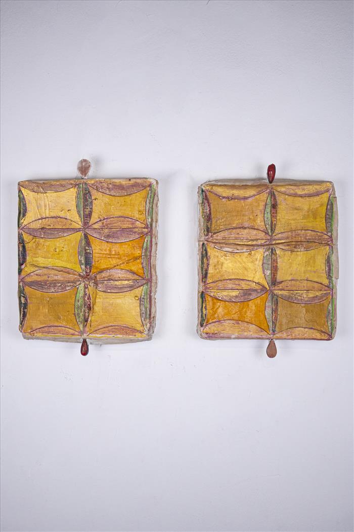 Mirco Marchelli, Gioie e colori, 2026, tecnica mista, mixed media, 37,0 x 27,0 cm, MARCTM0660A/B
